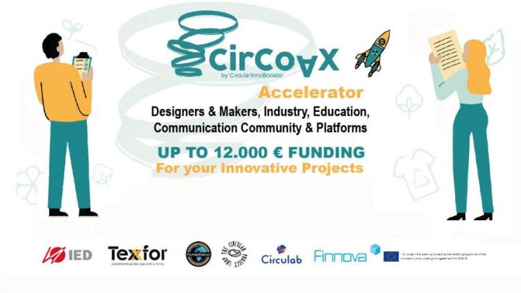 CirCoAX offers up to €12k funding for circular projects