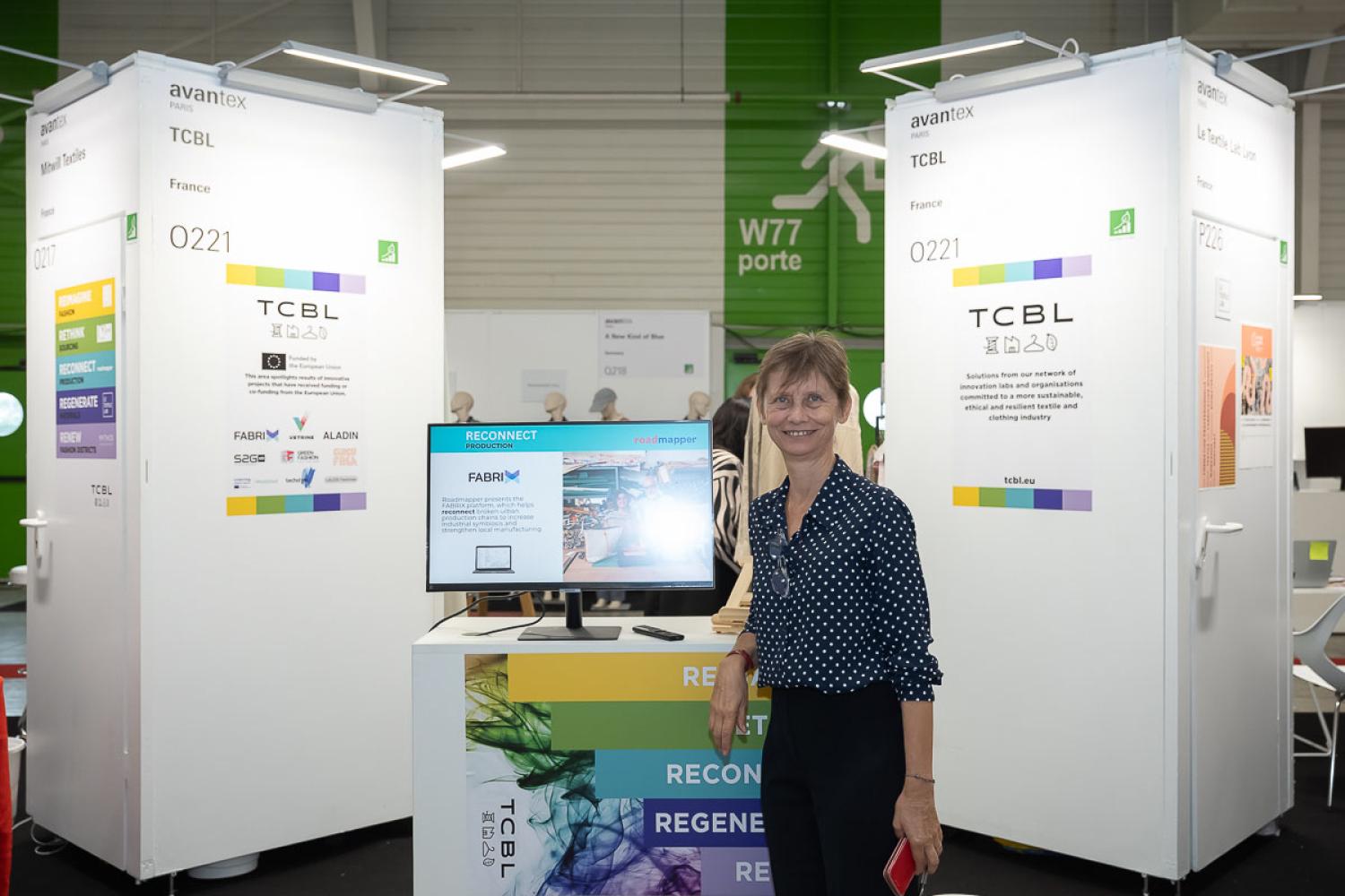 Fred at the TCBL Stand